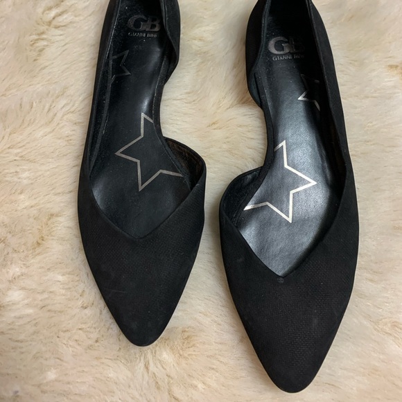 Gianni Bini D’Orsay Black Point Toe Flats size 11 - Picture 2 of 7